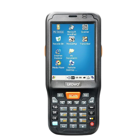 Urovo i6000 (2D Area Imager,2G , BT, Wi-Fi)
