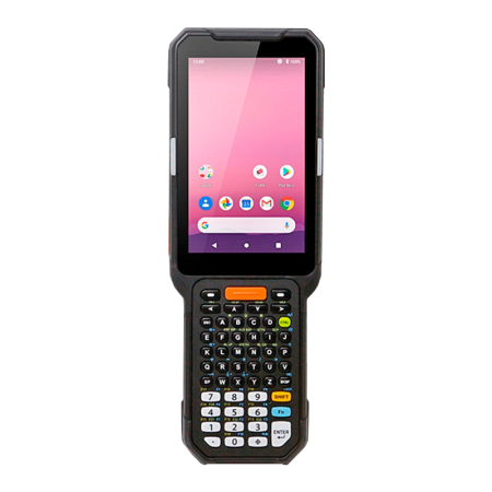 Терминал сбора данных PointMobile PM451, 54 клавиши (Android 11, буквенно-цифровая клавиатура, 2D - N6703, Bluetooth, Wi-Fi, NFC, GMS, GPS, LTE)